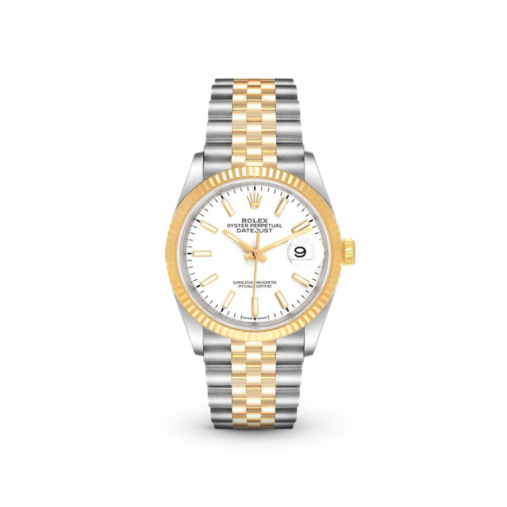 Datejust 36 126233 White Index Jubilee-Rolex