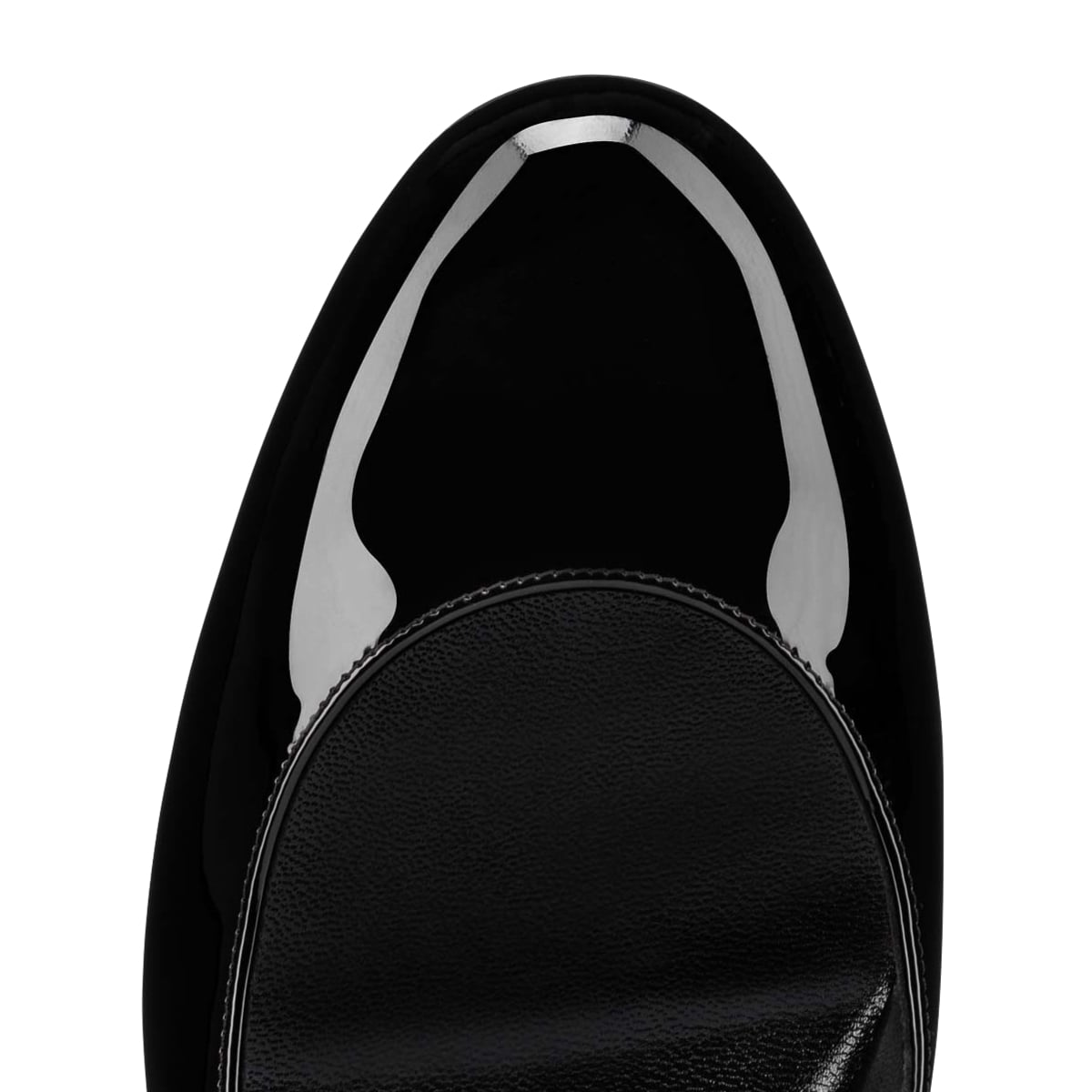 Miss Janes 55mm Patent Calfskin Black