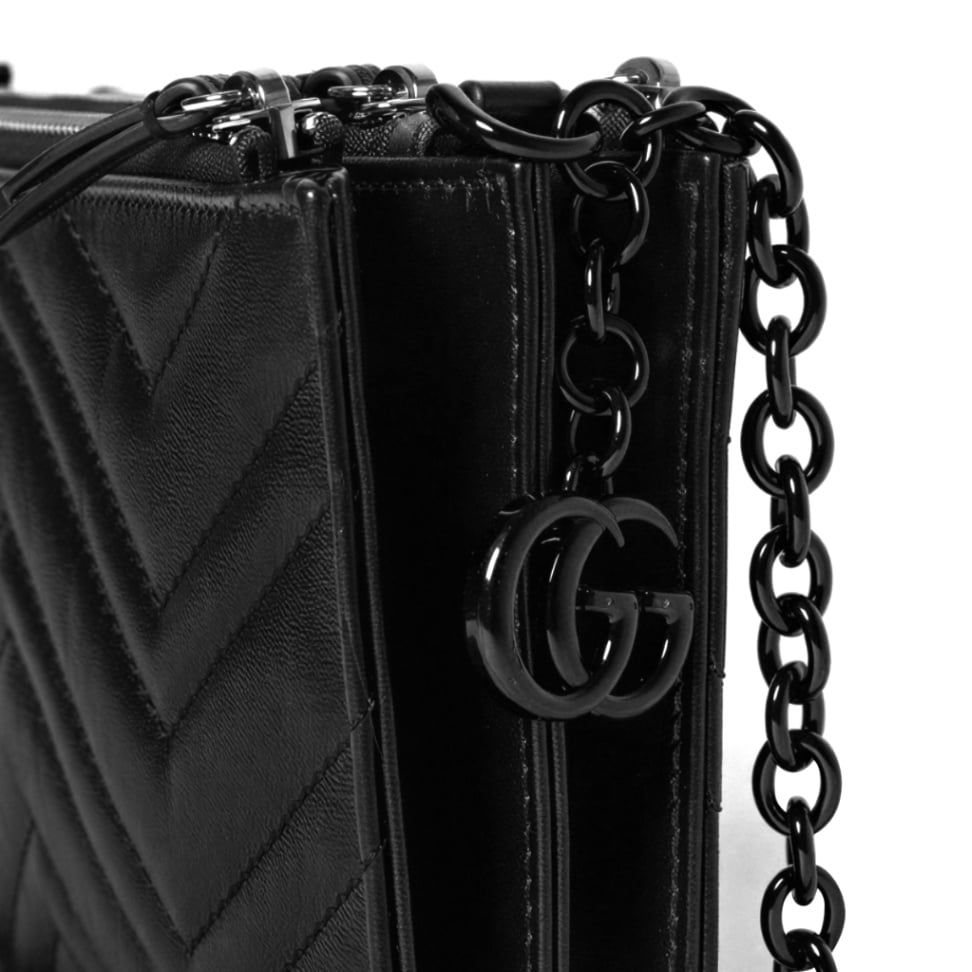 GG Marmont Mini Purse Black