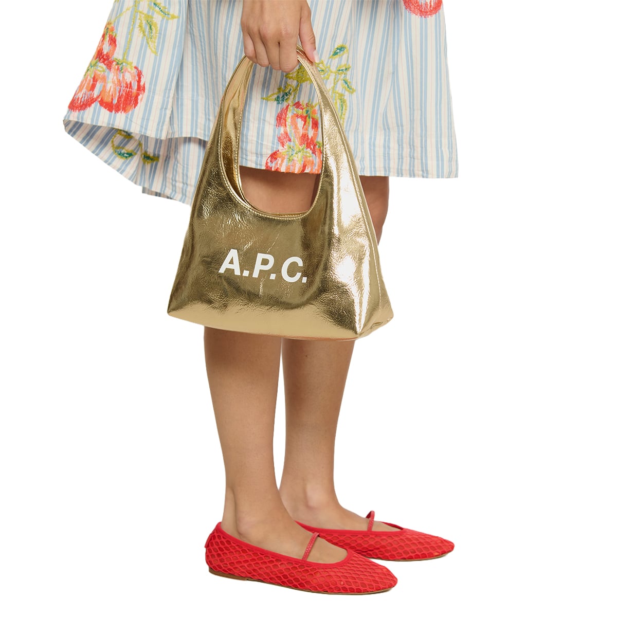Baby Ninon Shoulder Bag Gold