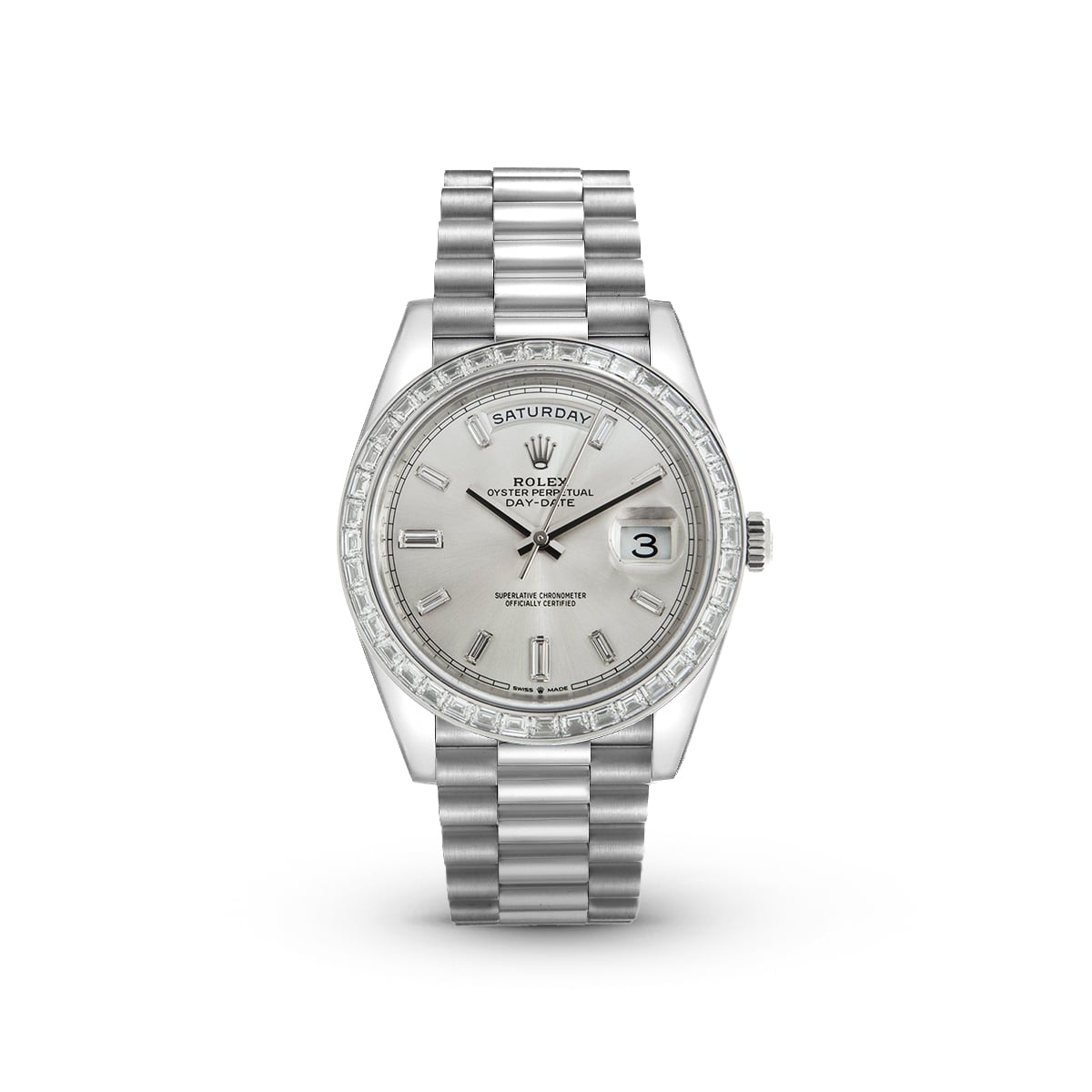 Day-Date 40 228396A Silver-Rolex