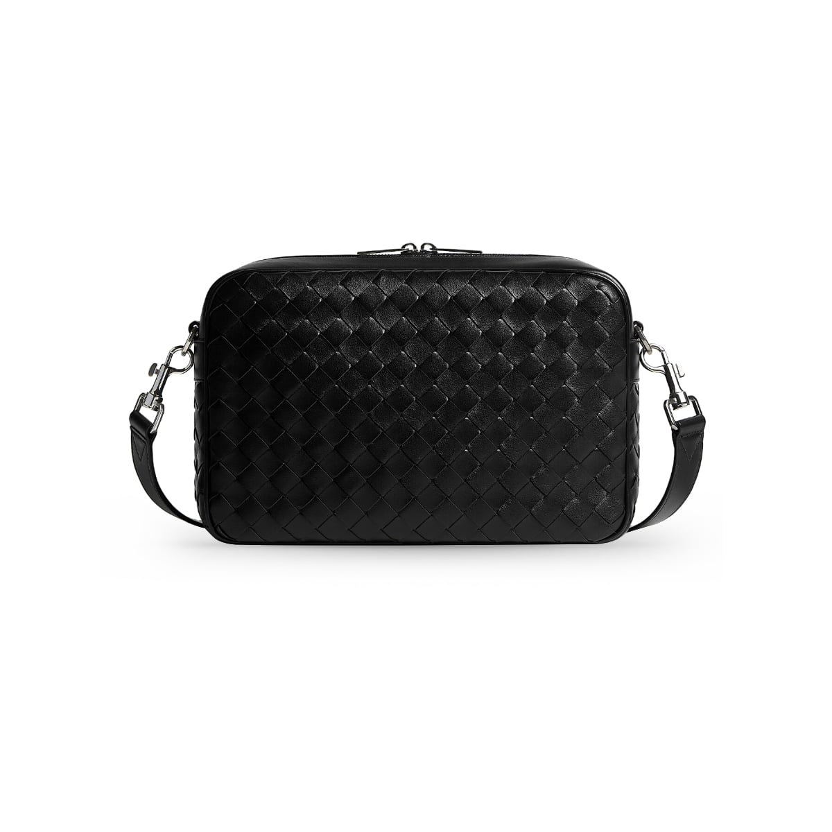 Intrecciato Camera Bag Black-Bottega Veneta