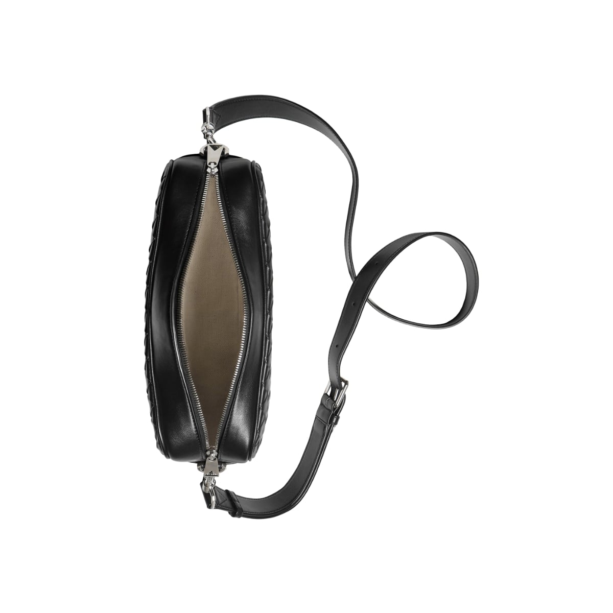Intrecciato Camera Bag Black