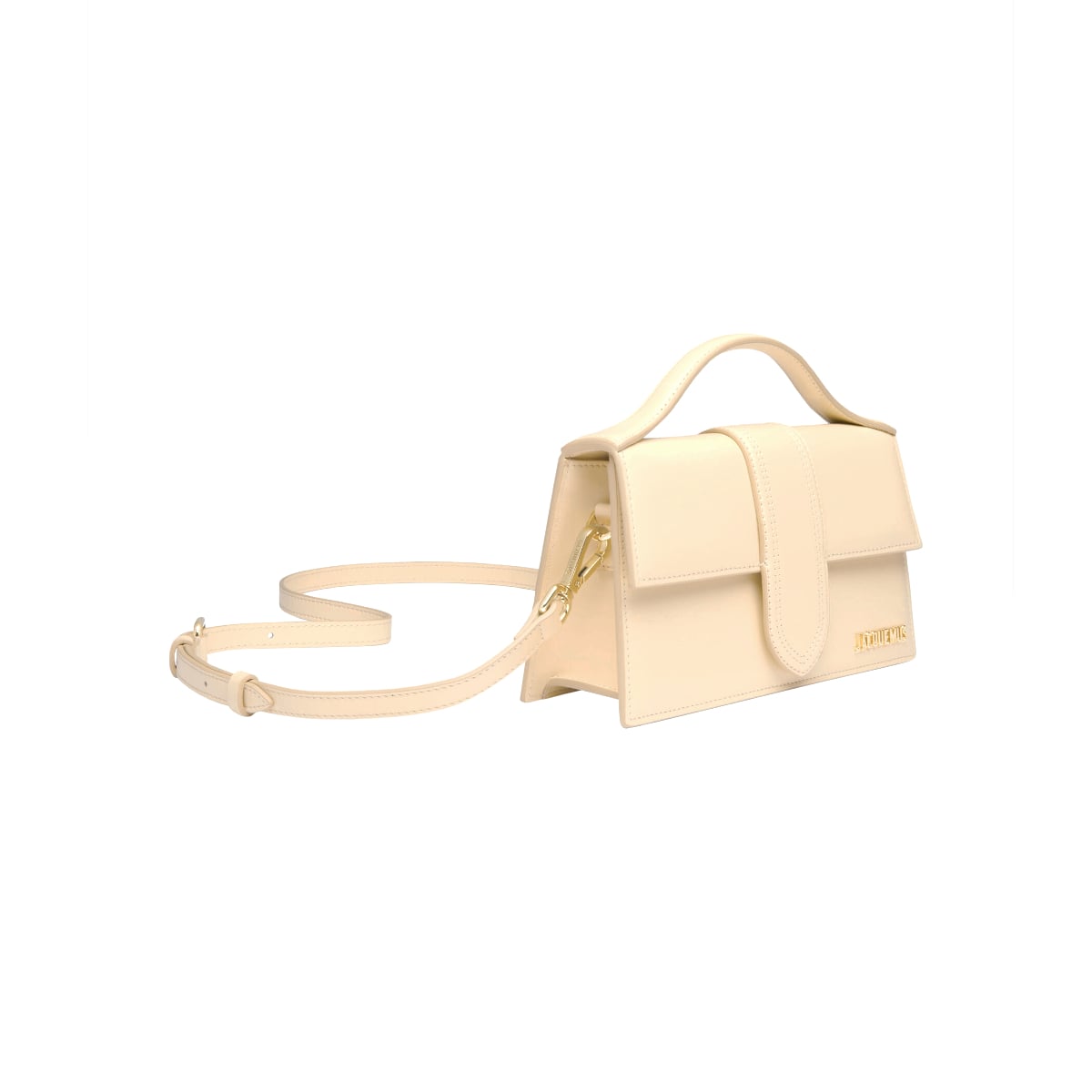 The Large Bambino Flap Crossbody Bag Ivory GHW