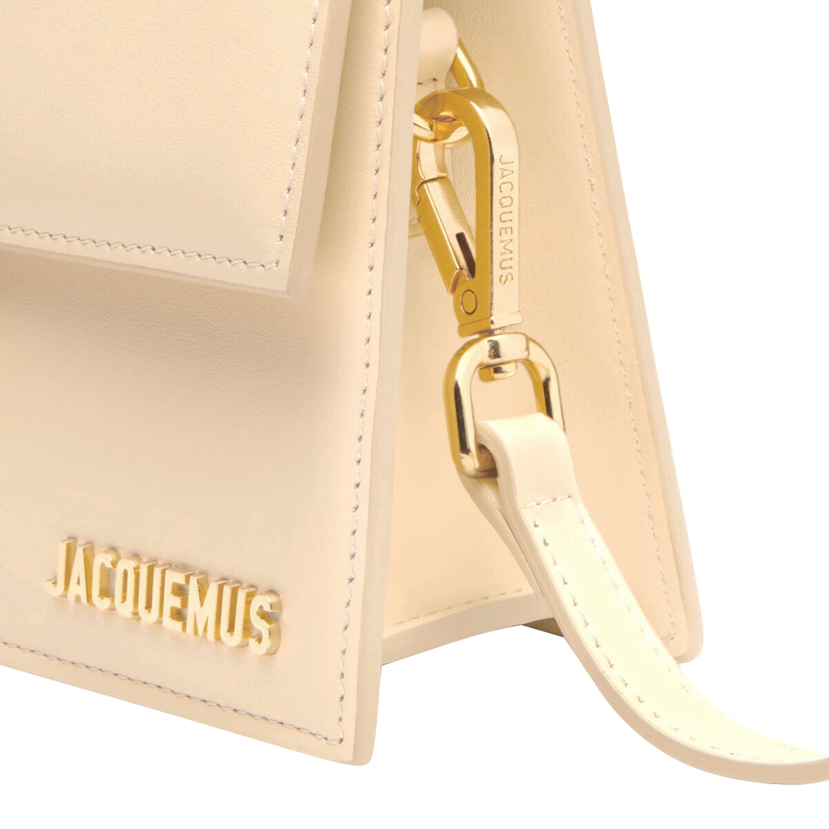 The Large Bambino Flap Crossbody Bag Ivory GHW