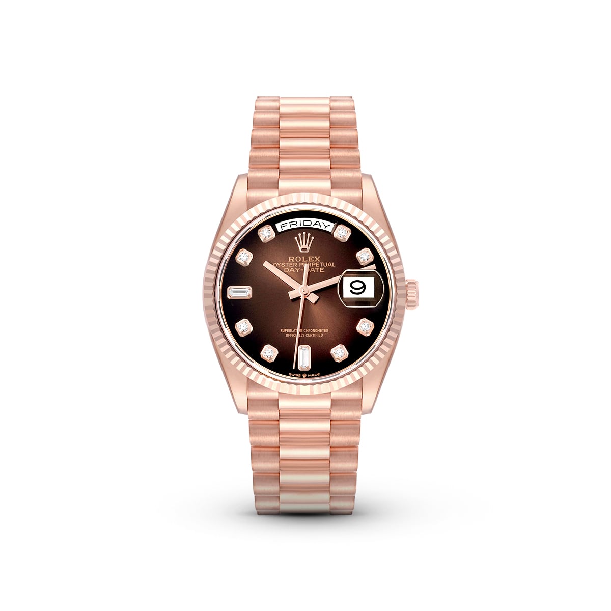Day-Date 36 128235A Chocolate-Rolex