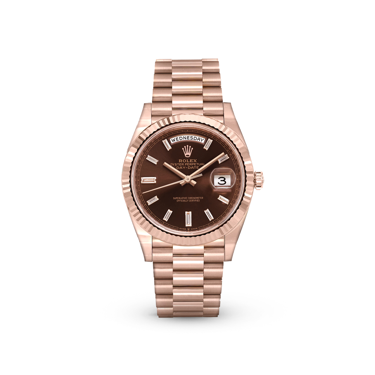 Day-Date 40 228235A Chocolate-Rolex