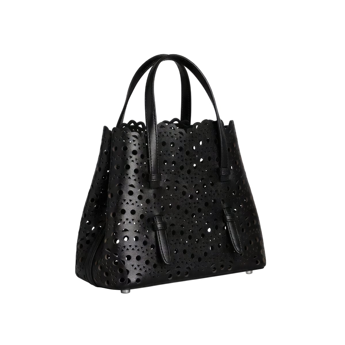 Mina 20 Bag in Vienne Wave Calfskin Black