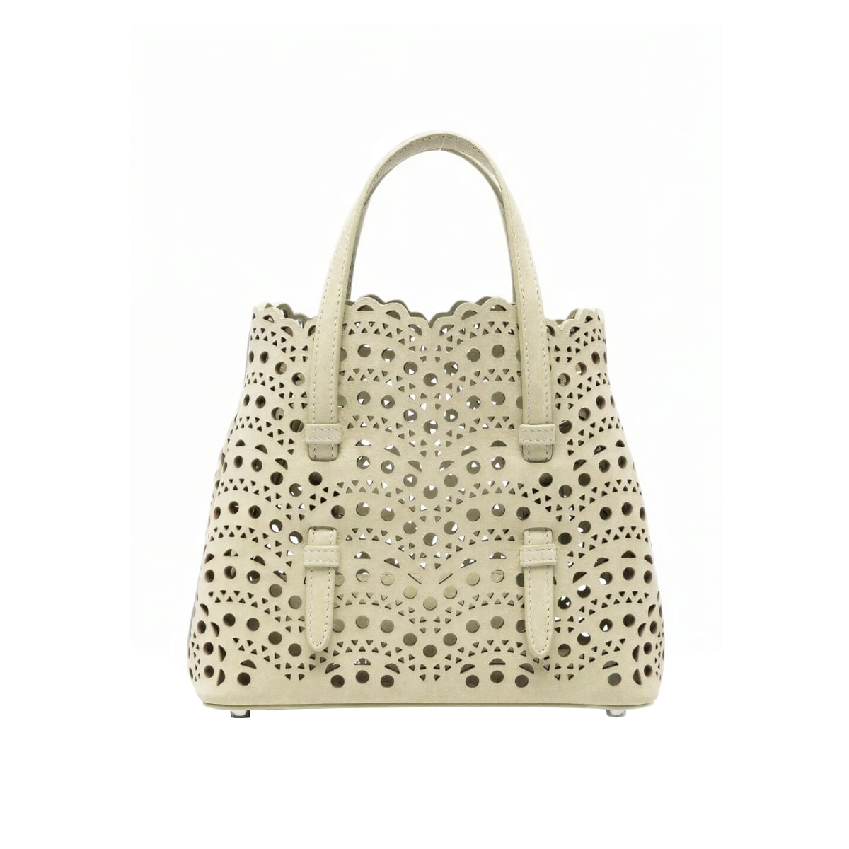 Mina 20 Bag in Vienne Wave Nubuck Almond Green