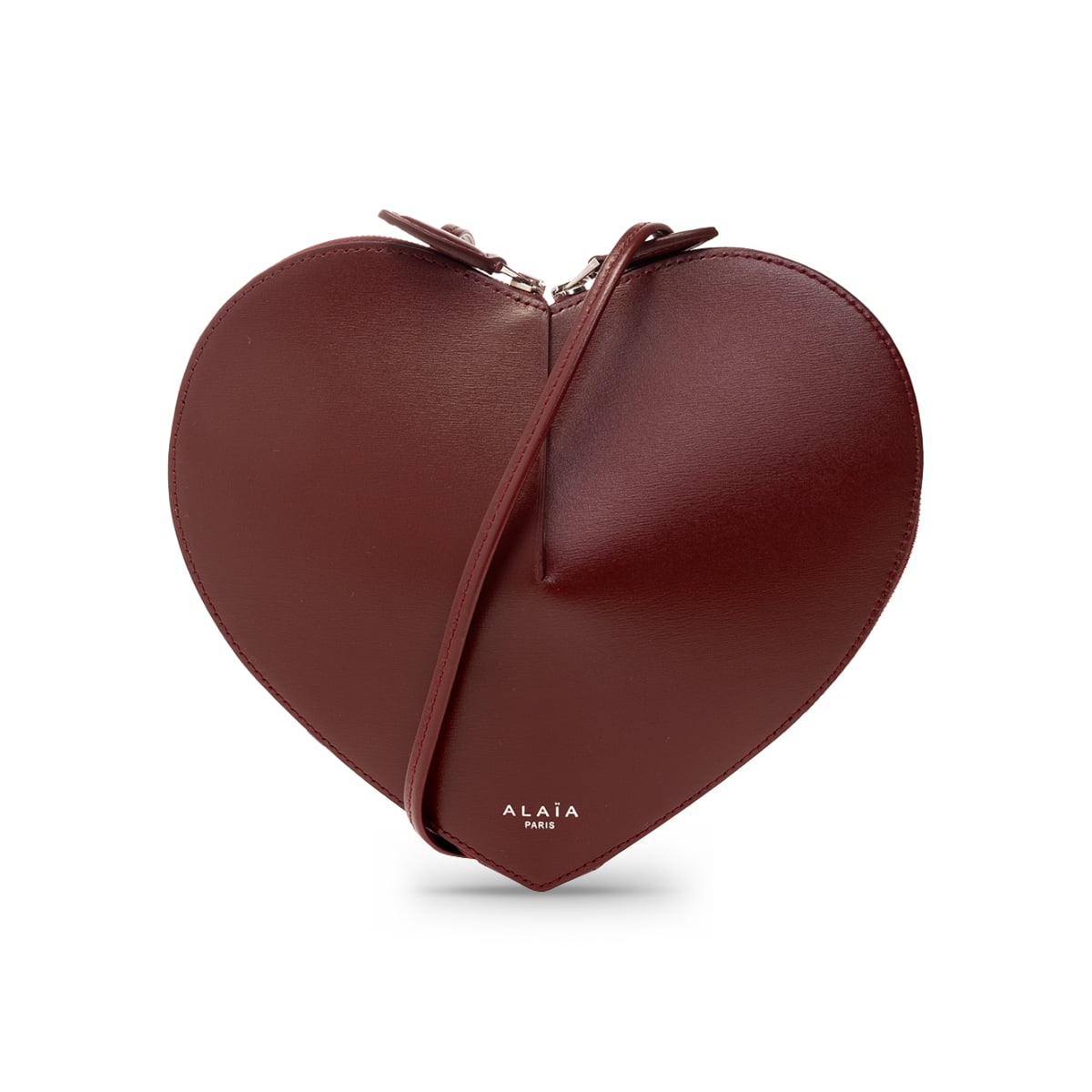 Le Coeur Bag Calfskin Garnet Red-Alaïa