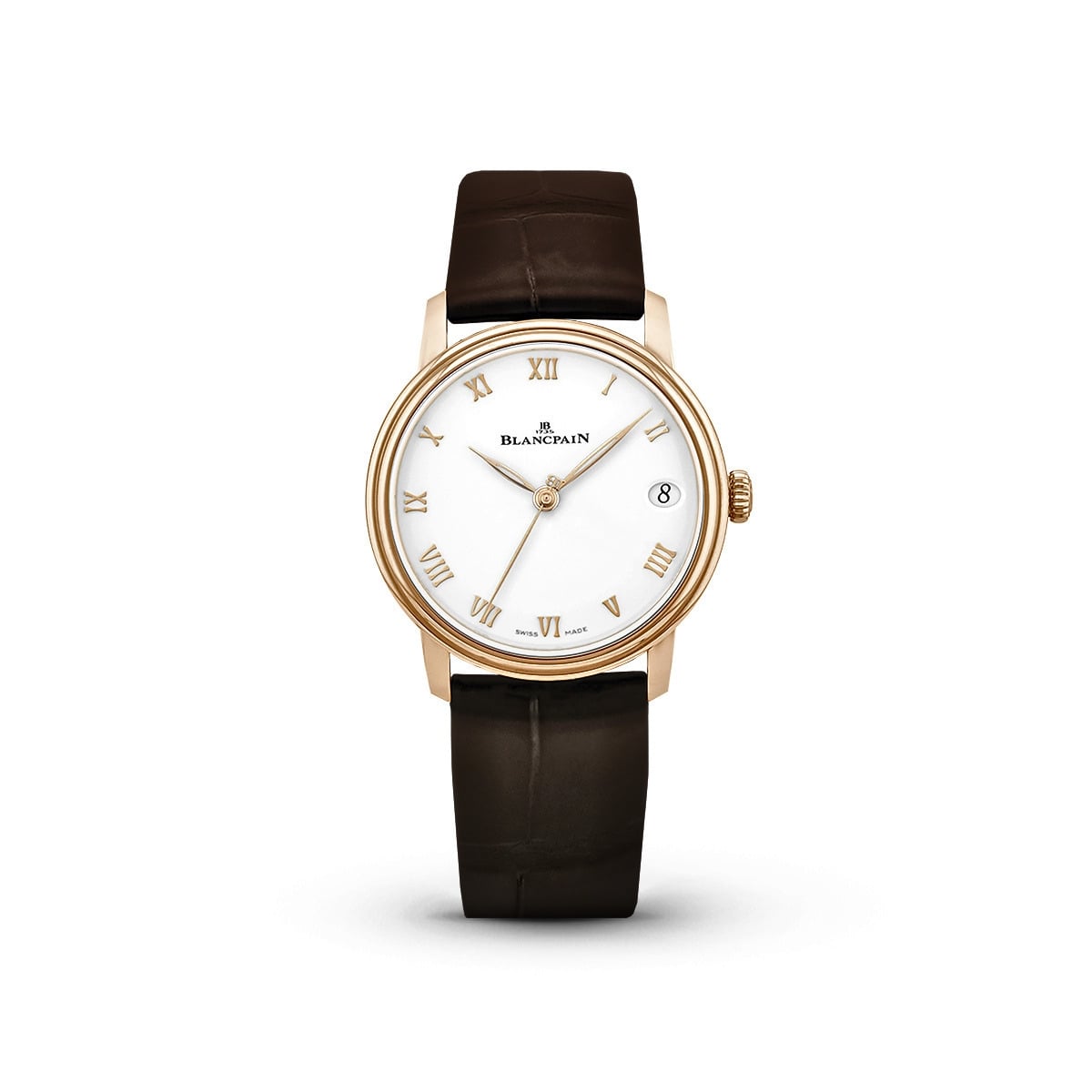 Villeret 6127-3642-55B White Opaline-Blancpain