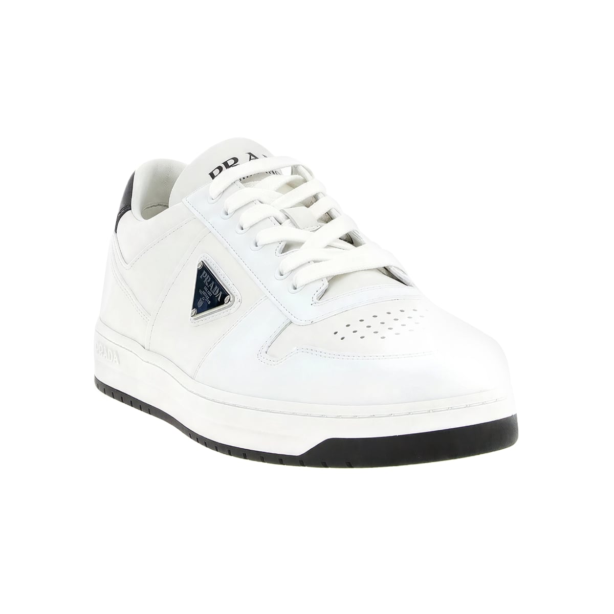 Downtown Leather Sneakers White Black