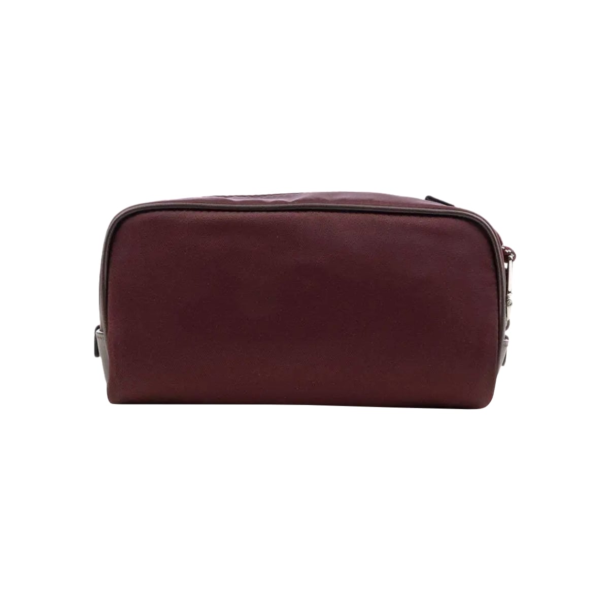 Nylon Leather Pouch Red