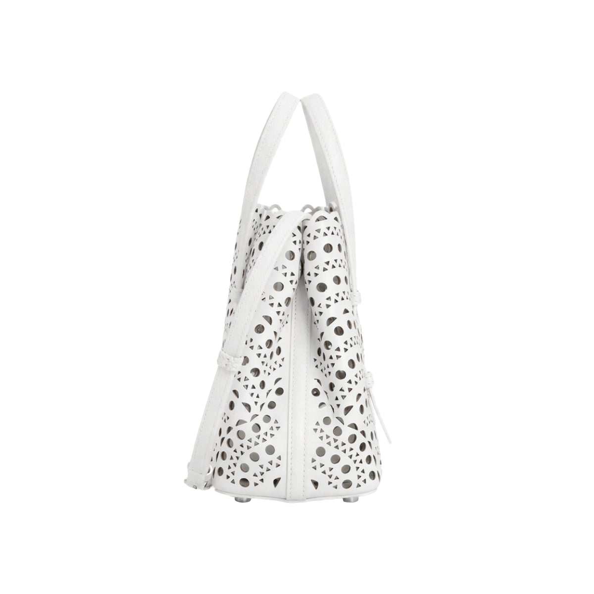 Mina 20 Bag in Vienne Wave Calfskin Off White