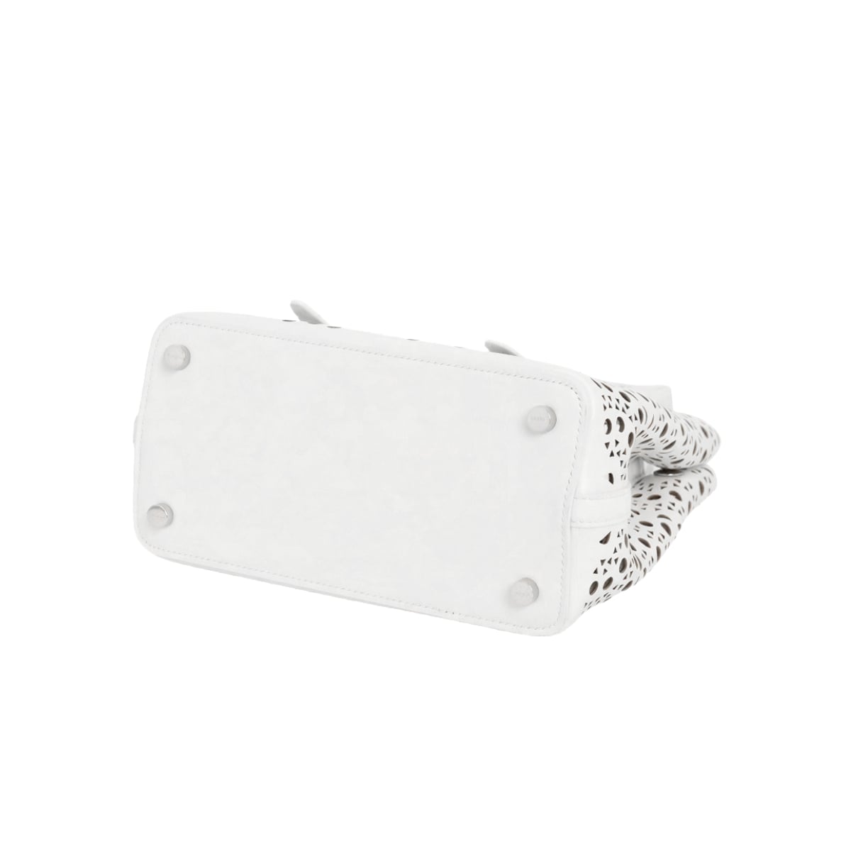 Mina 20 Bag in Vienne Wave Calfskin Off White
