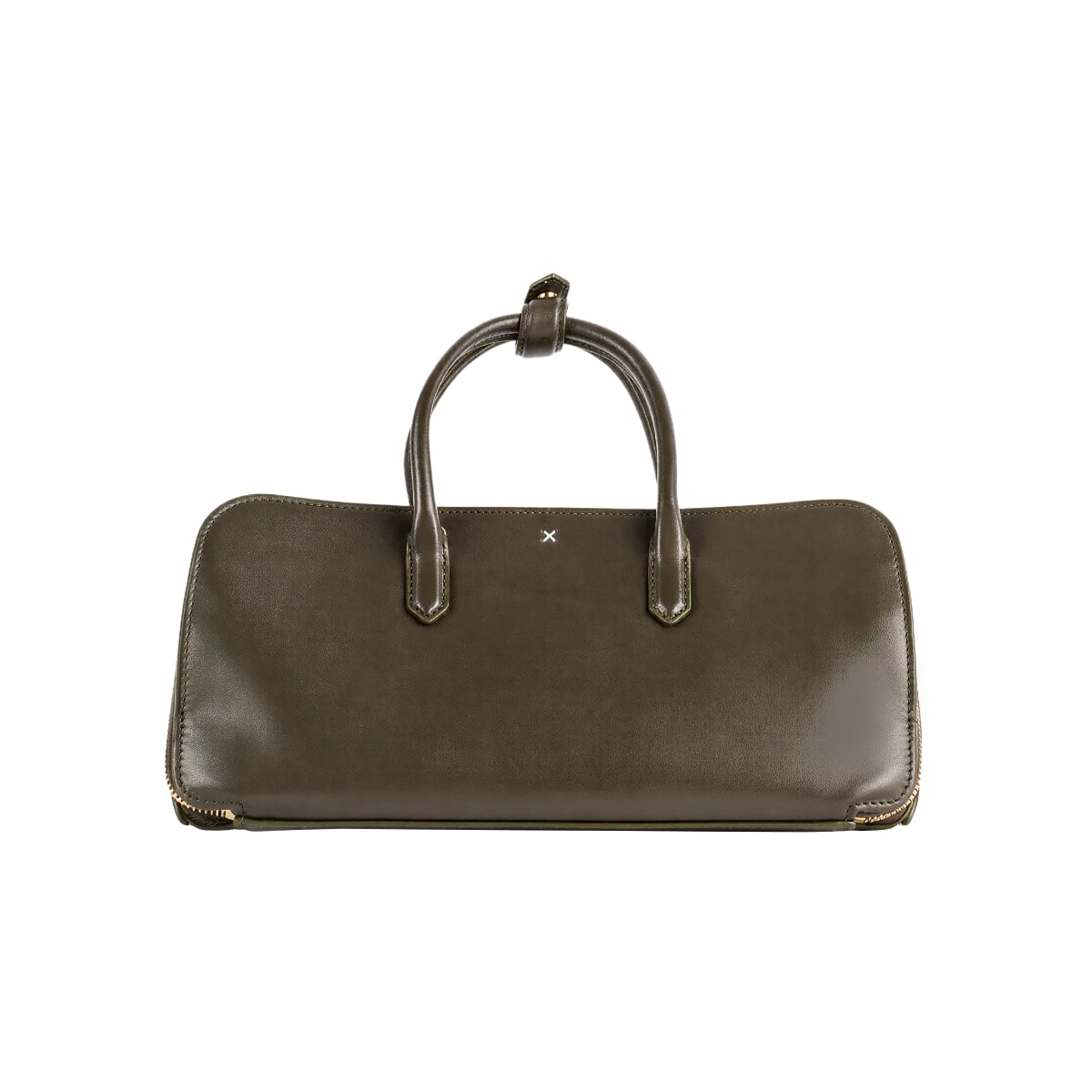 Delta Small Box Bag Calfskin Vert Khaki