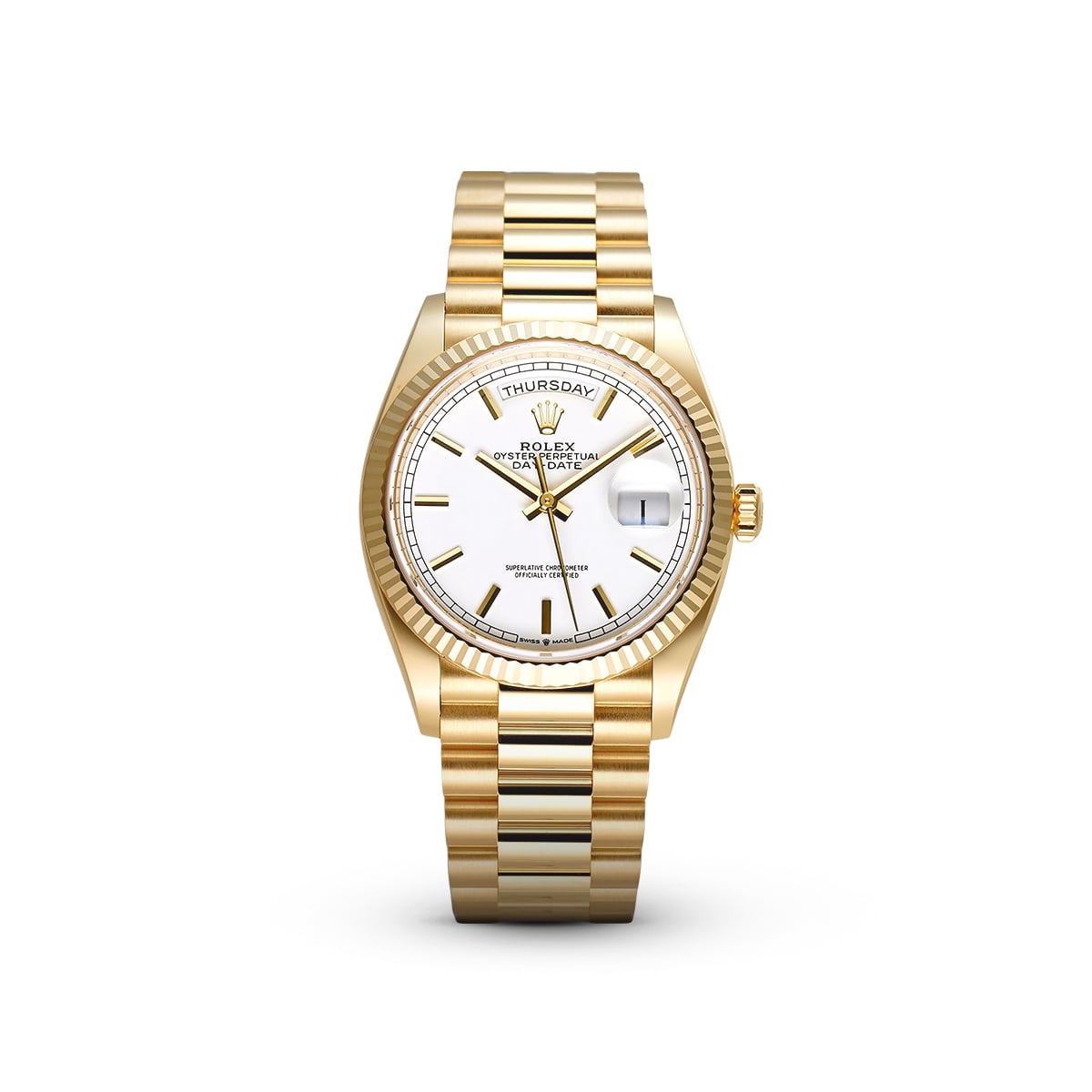 Day-Date 36 128238 White-Rolex