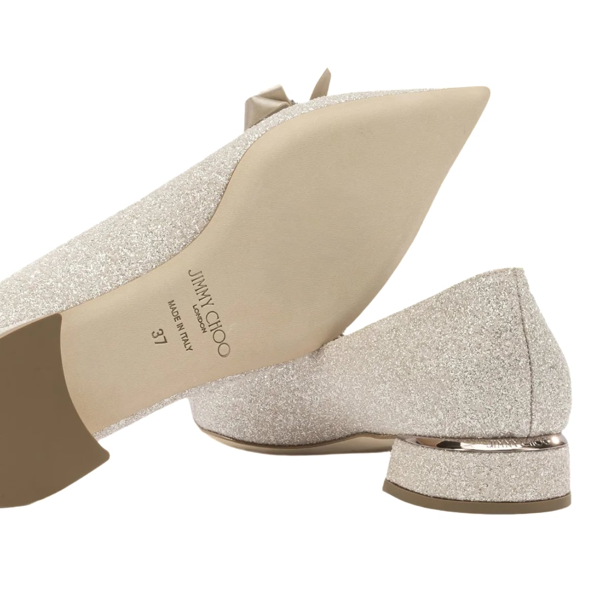 Auria Flat Microglitter Fabric Upper Light Soft Gold