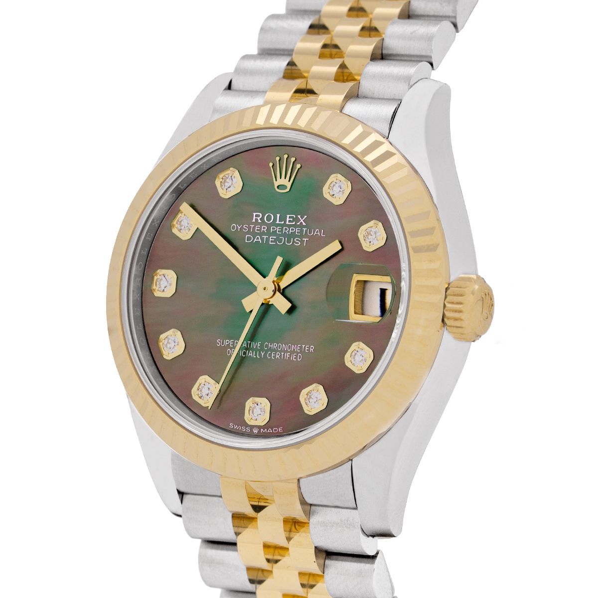 Datejust 31 278273G Black Mother of Pearl Jubilee