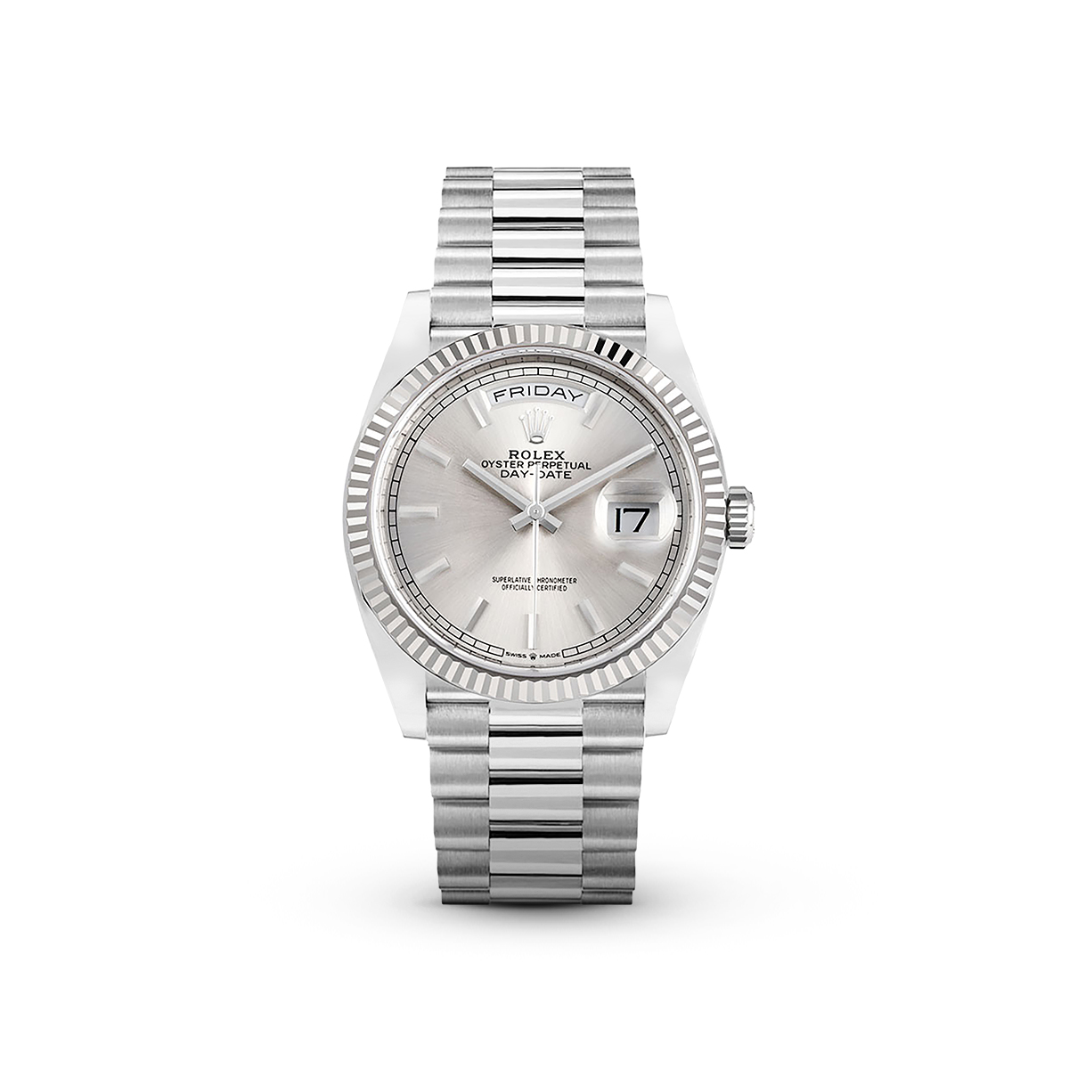 Day-Date 36 128239 Silver-Rolex