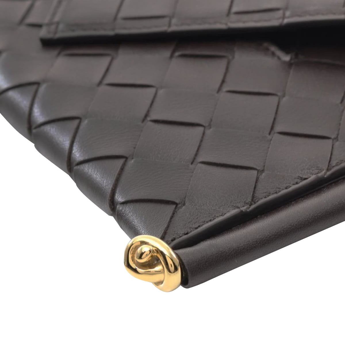 Intrecciato Phone Pouch Shoulder Bag Fondant