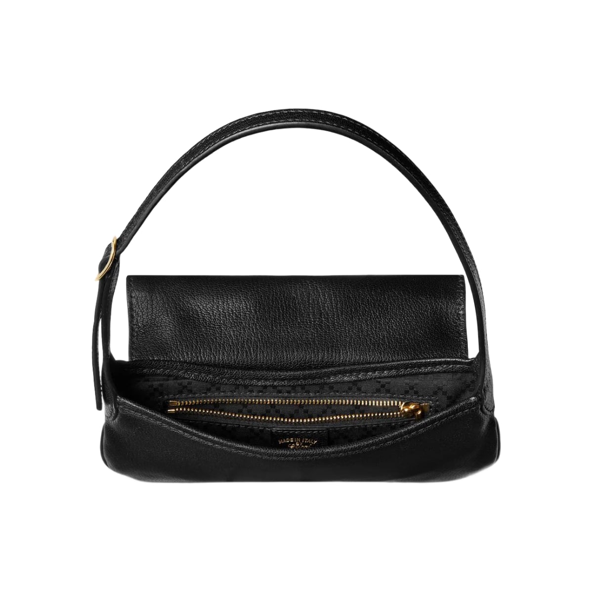 Jackie Small Shoulder Bag Leather Black LGHW