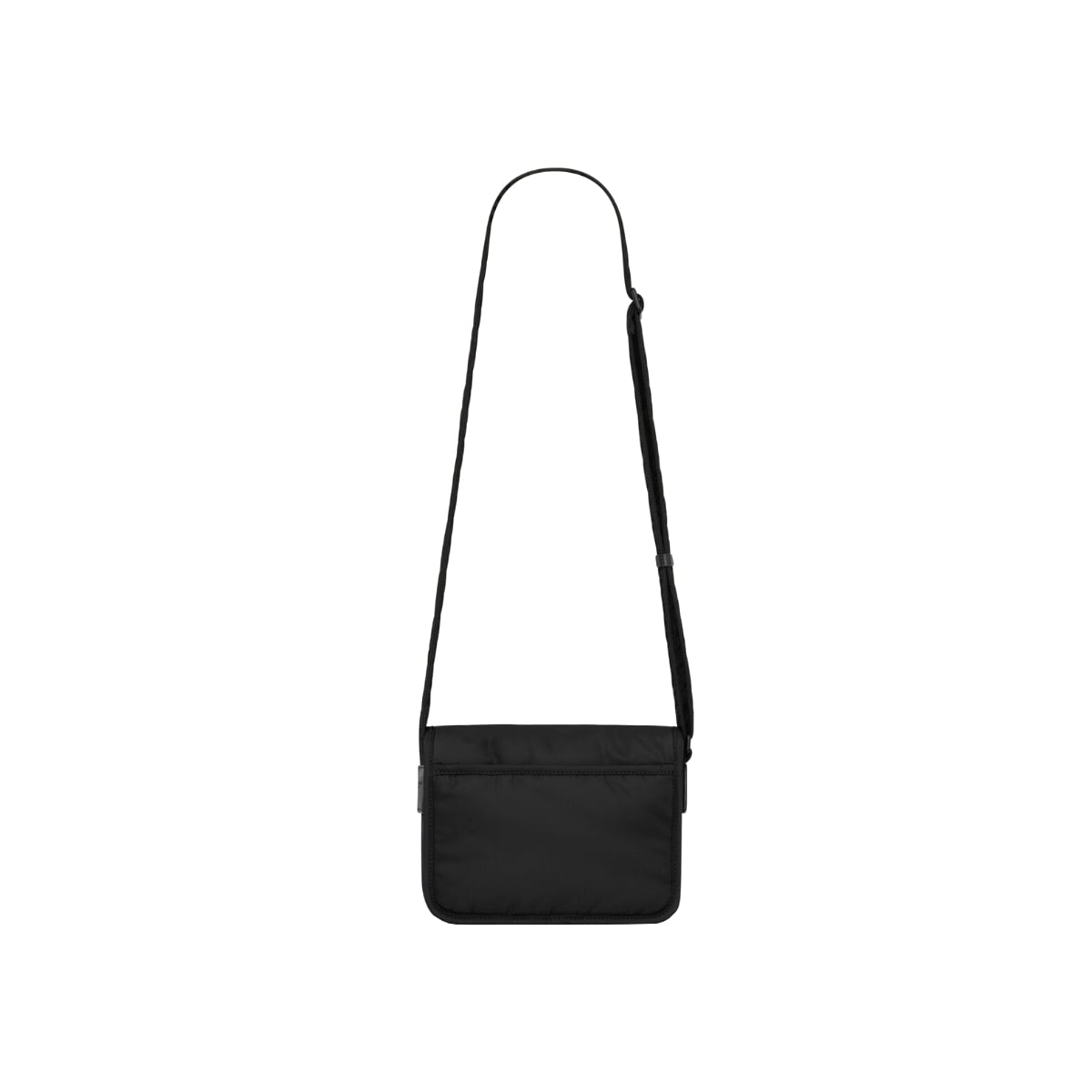 Niki Small Messenger in Econyl All Black