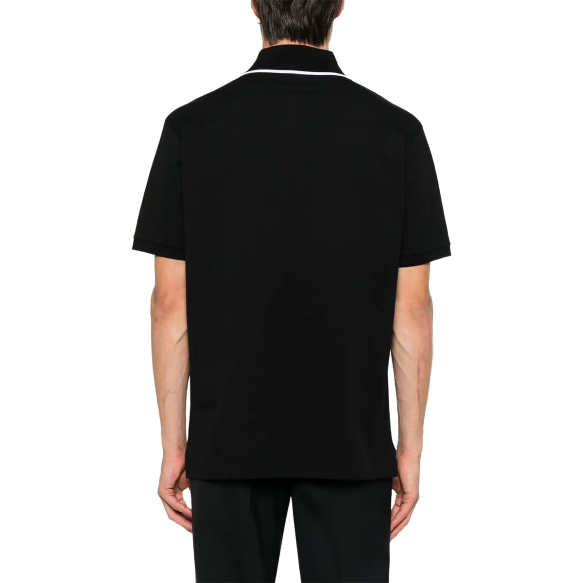 Polo Shirt Logo Embroidery Black