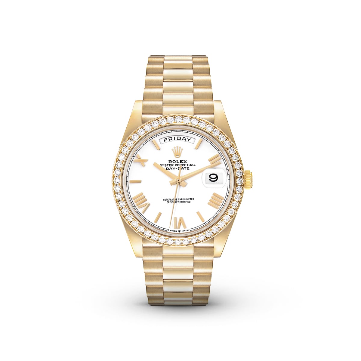 Day-Date 40 228348 White Roman-Rolex
