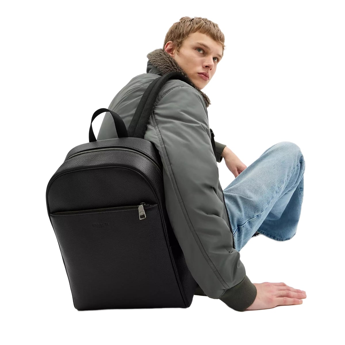 Owen Backpack Gunmetal/Black