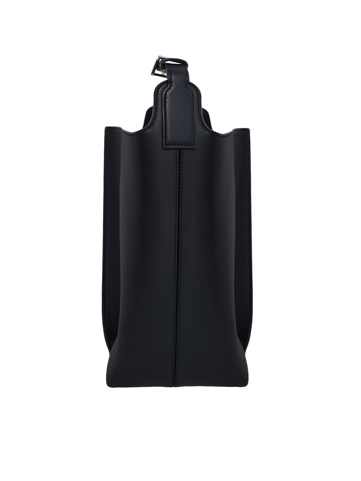 Medium Bilbao Bucket Calfskin Black