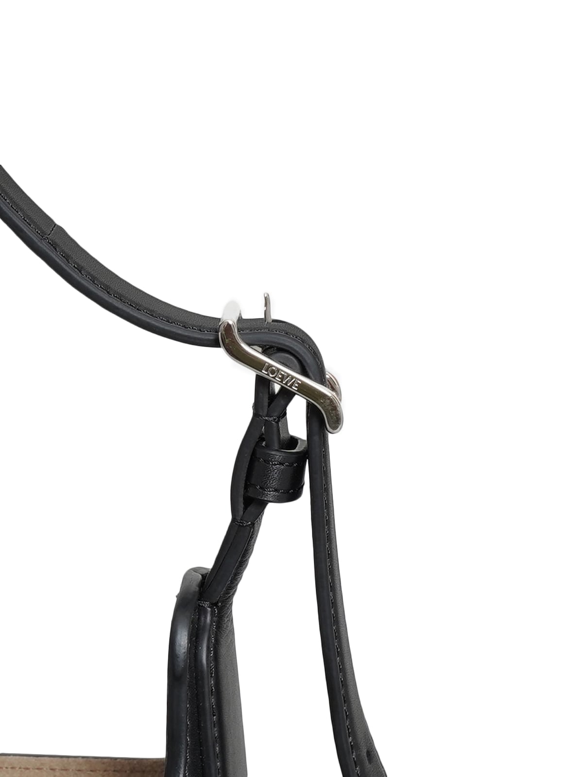Medium Bilbao Bucket Calfskin Black