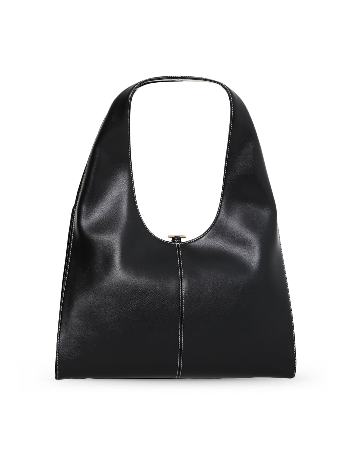 Panier Grand Shoulder Bag Soft Black-Atelier de Lumen
