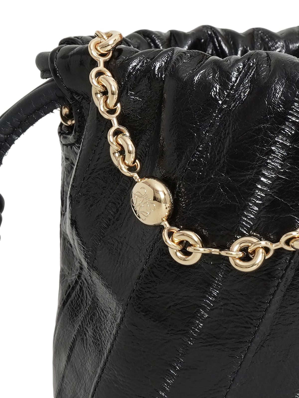 Flamenco Mini Purse Hagfish Black