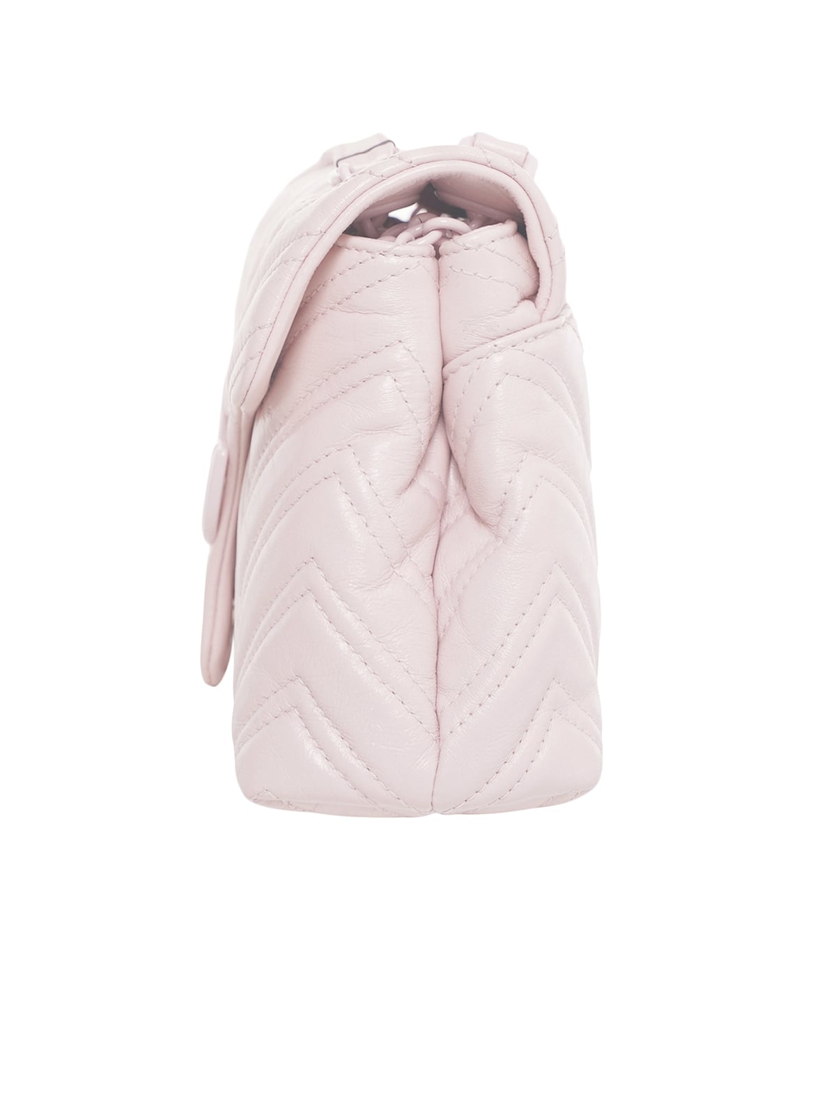 GG Marmont Small Shoulder Bag Nappa Leather Pink