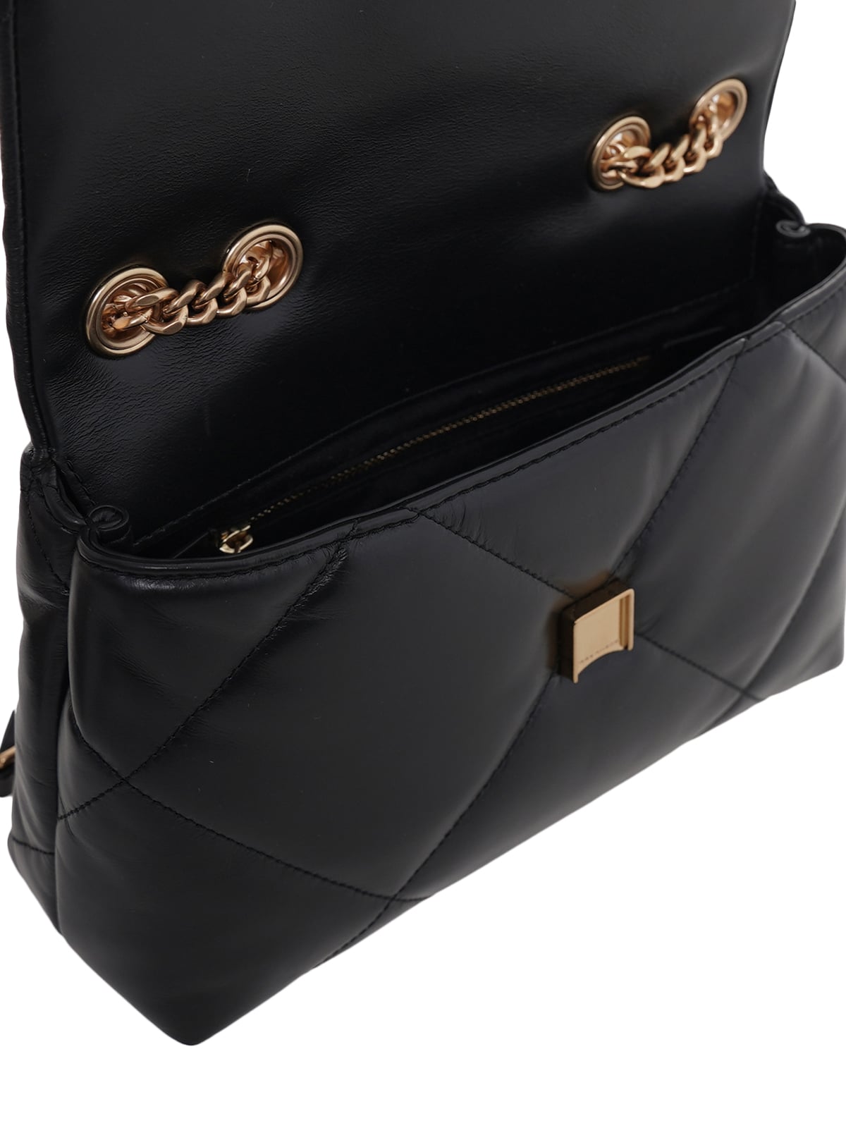 Kira Diamond Convertible Bag Black GHW