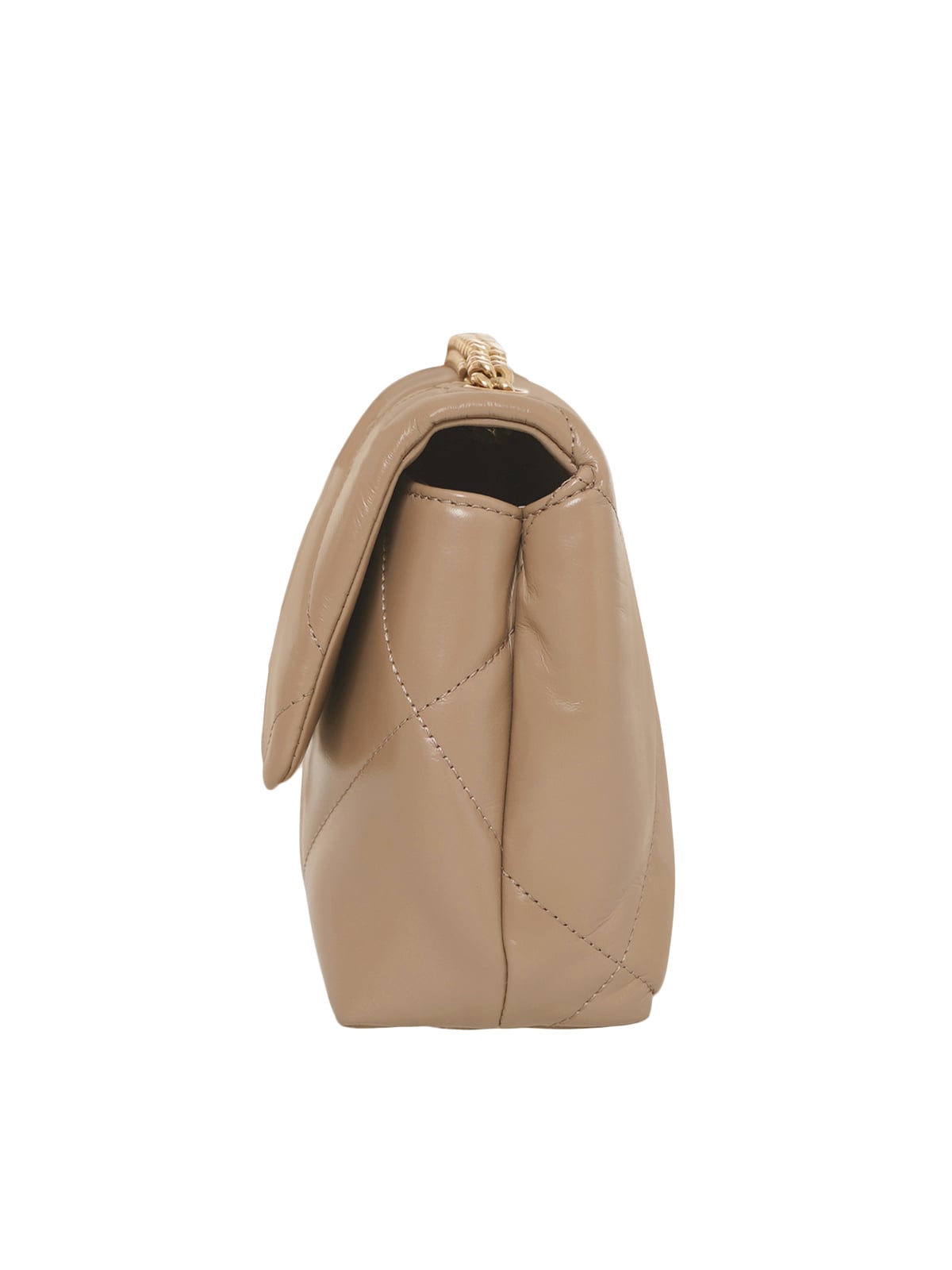 Kira Diamond Convertible Bag Taupe Oak GHW