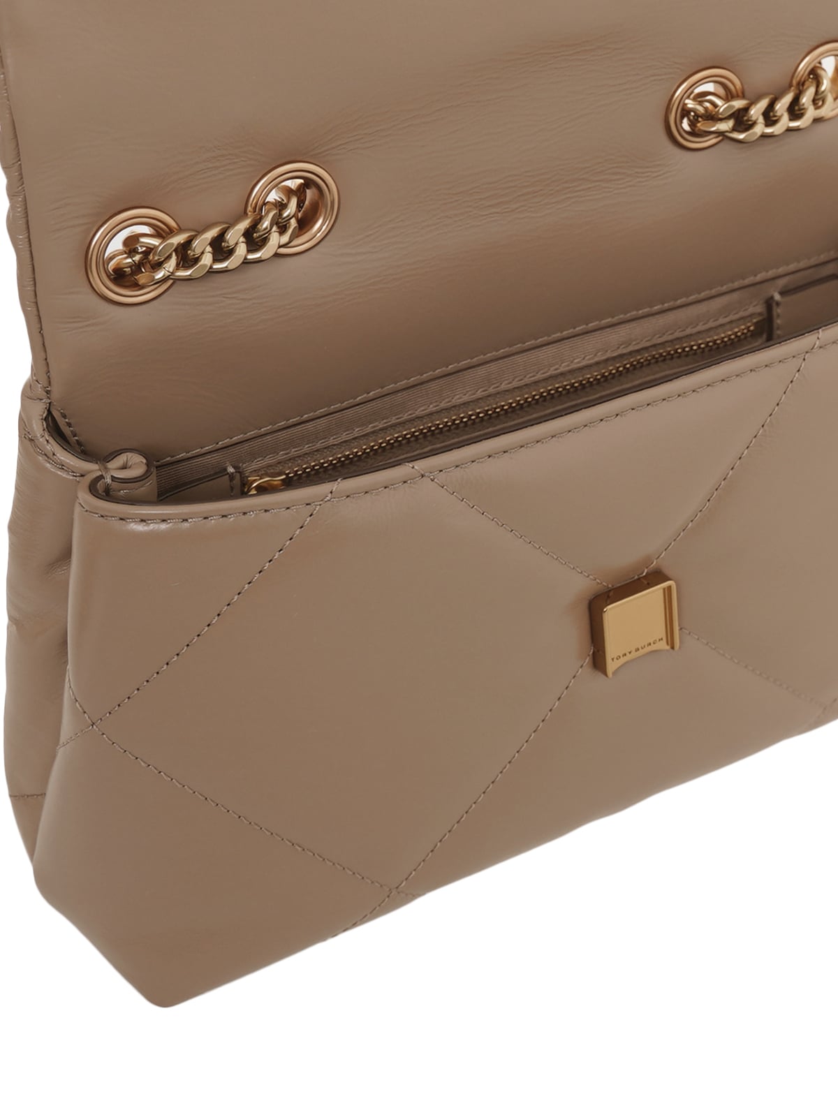 Kira Diamond Convertible Bag Taupe Oak GHW