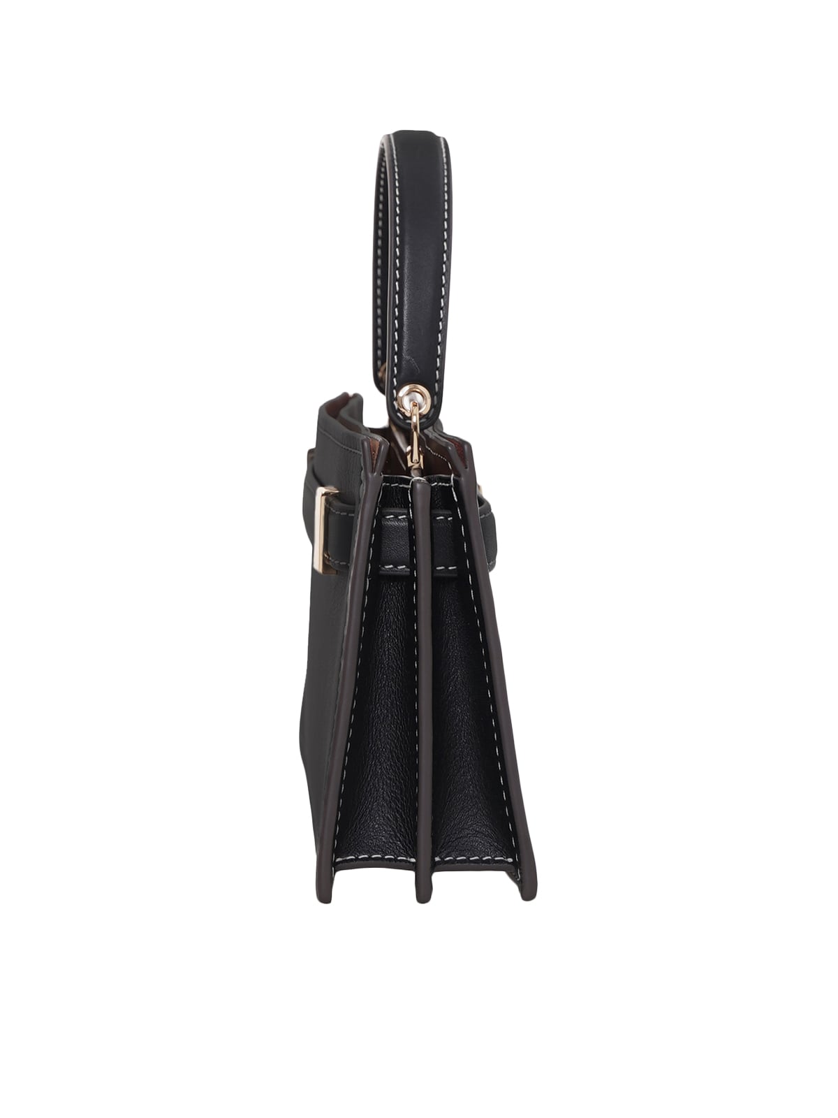 Small Lee Radziwill Double Bag Black GHW
