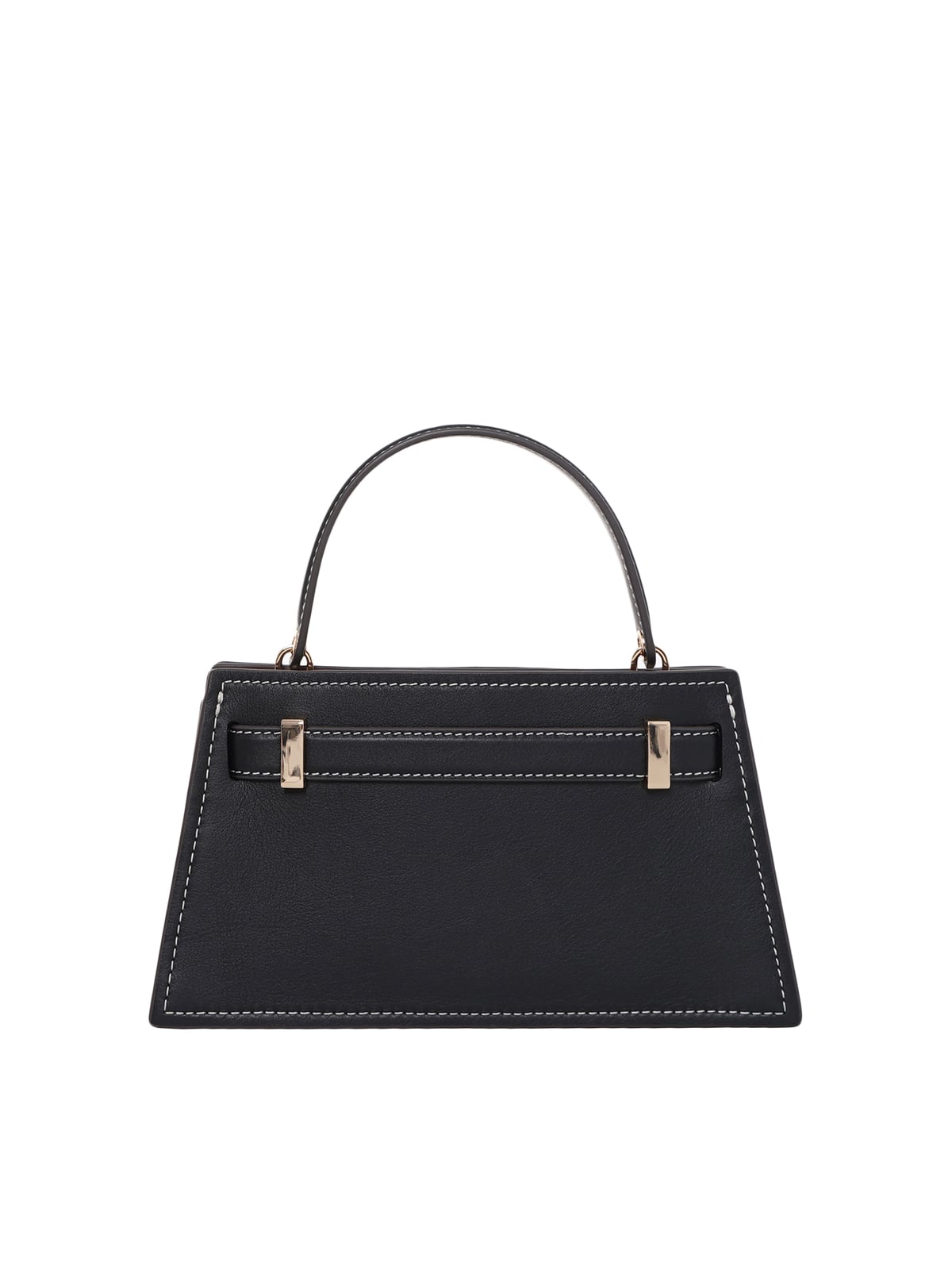 Small Lee Radziwill Double Bag Black GHW