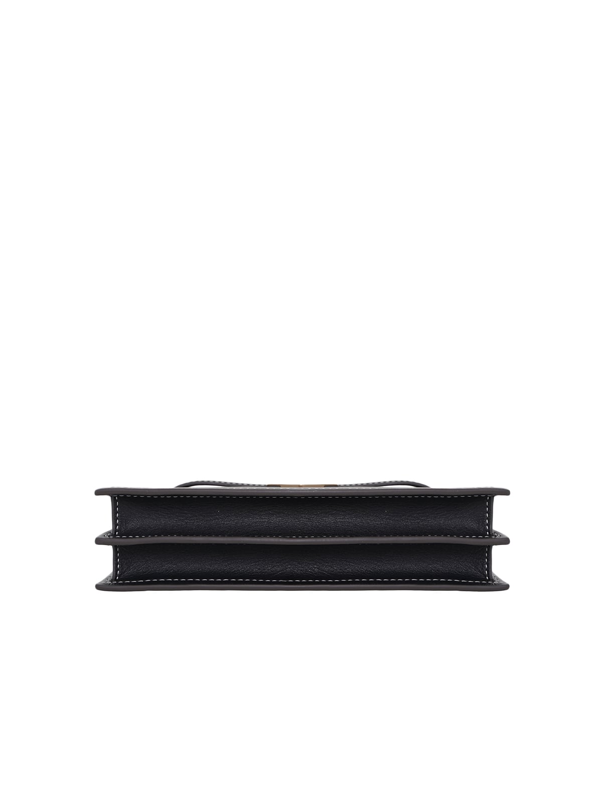 Small Lee Radziwill Double Bag Black GHW