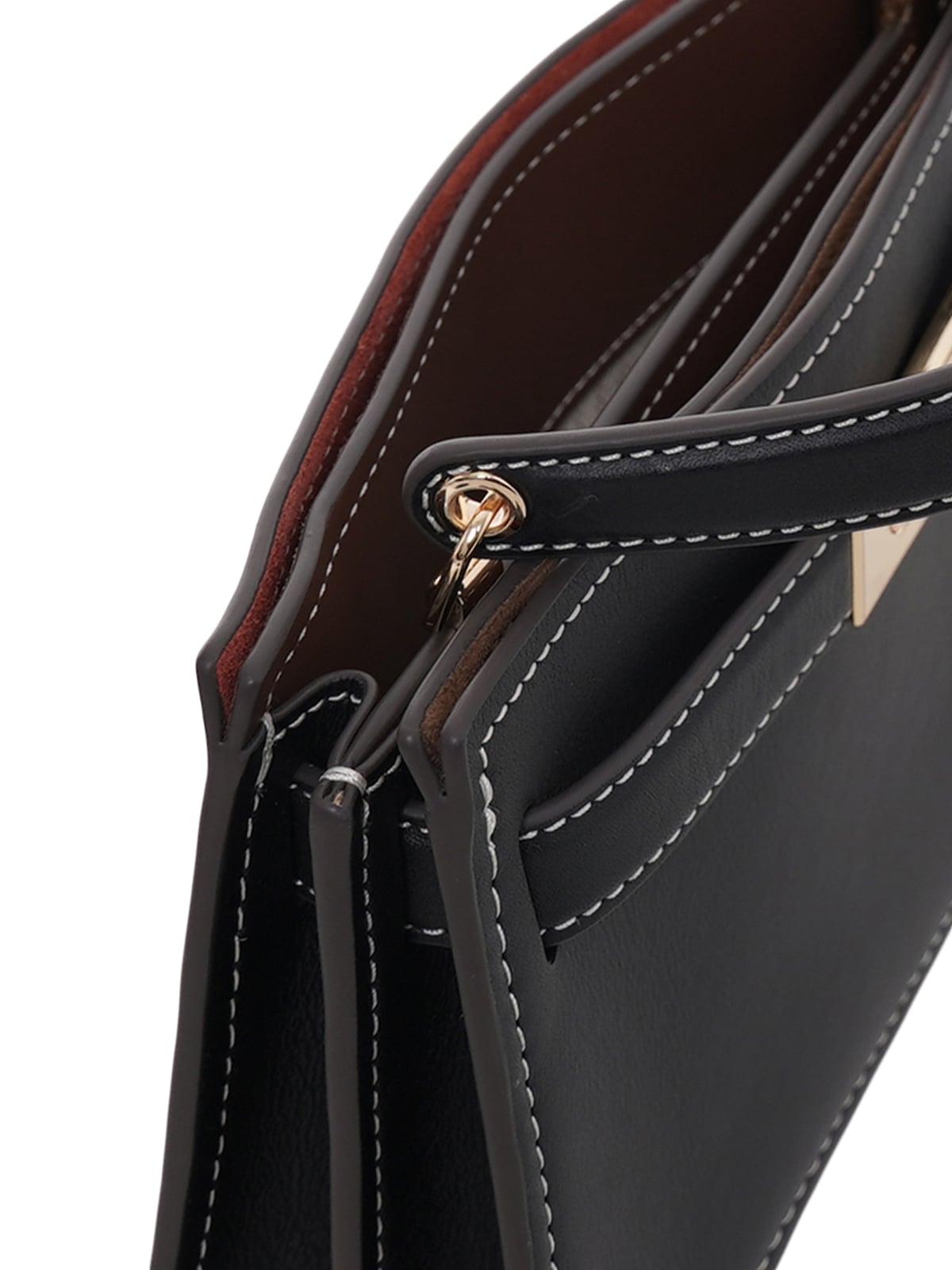 Small Lee Radziwill Double Bag Black GHW