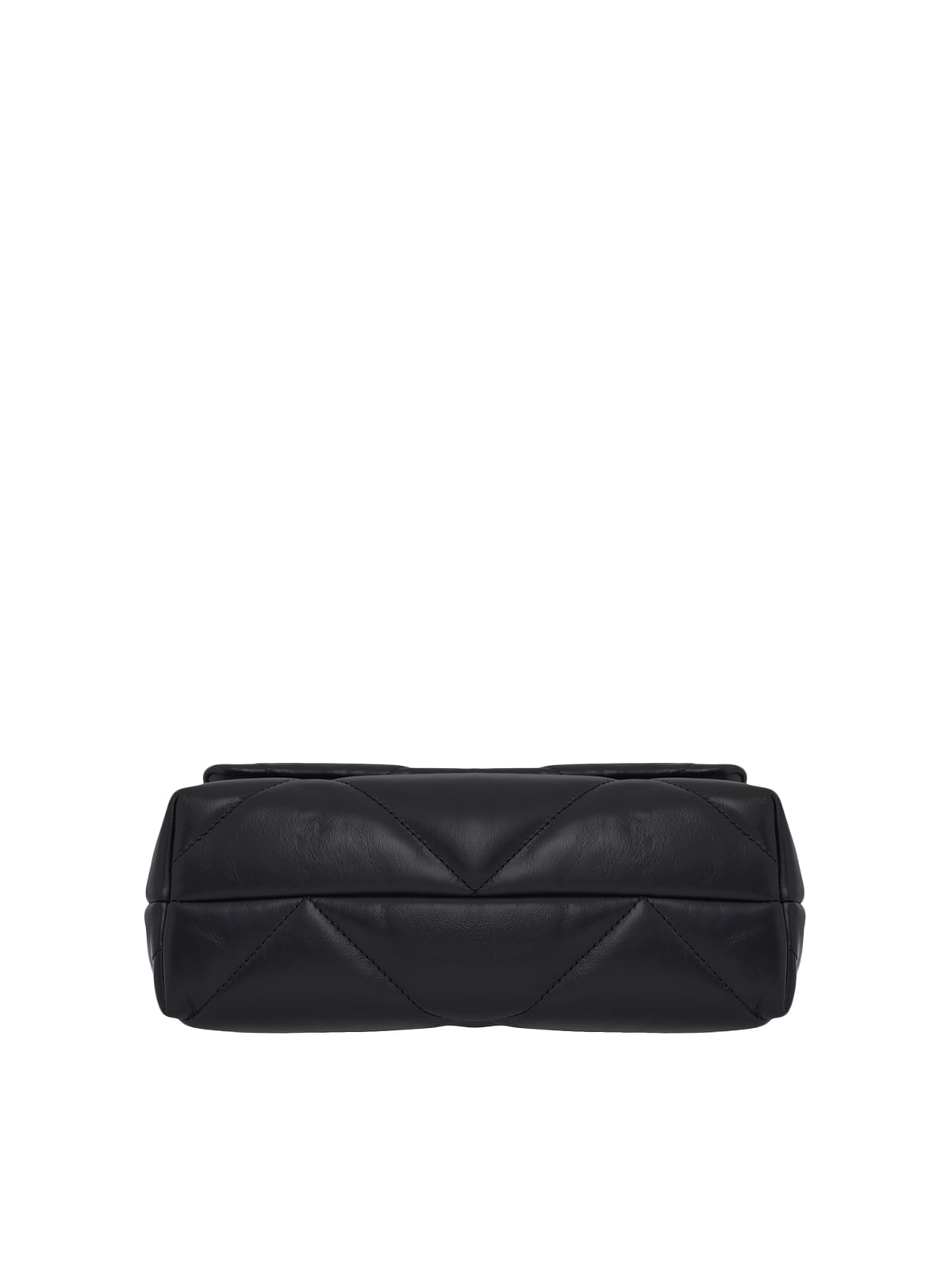 Kira Diamond Leather Bag All Black