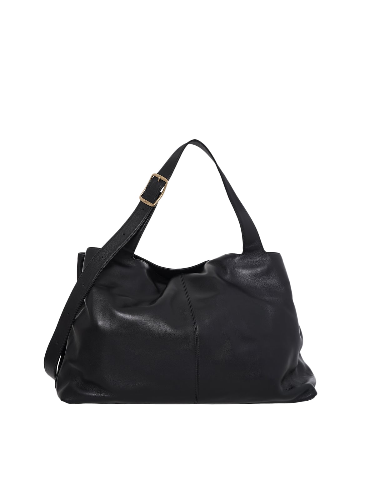 Brise Grand Shoulder Bag Soft Black