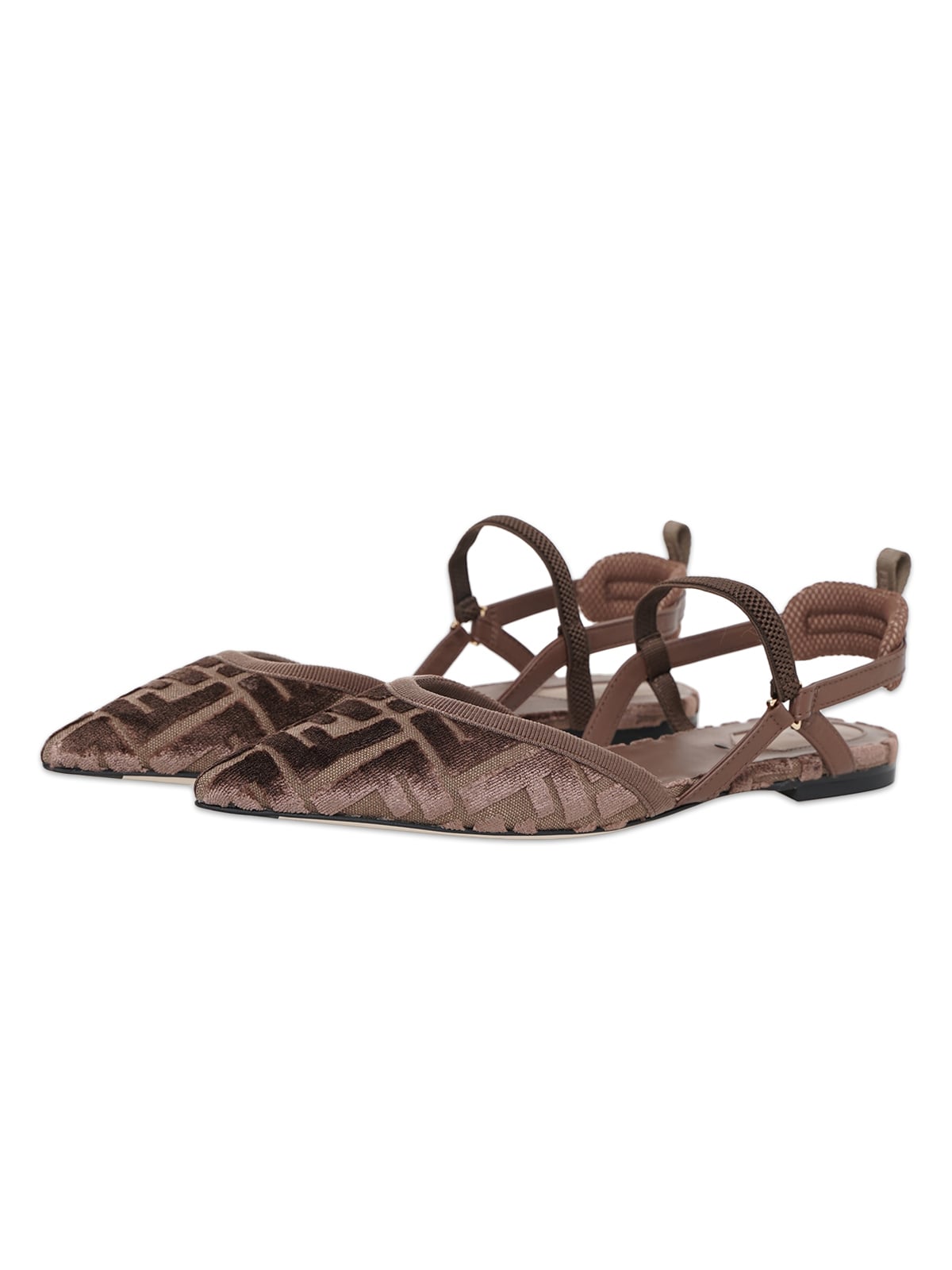 Colibrì Lite Fabric Flats Brown