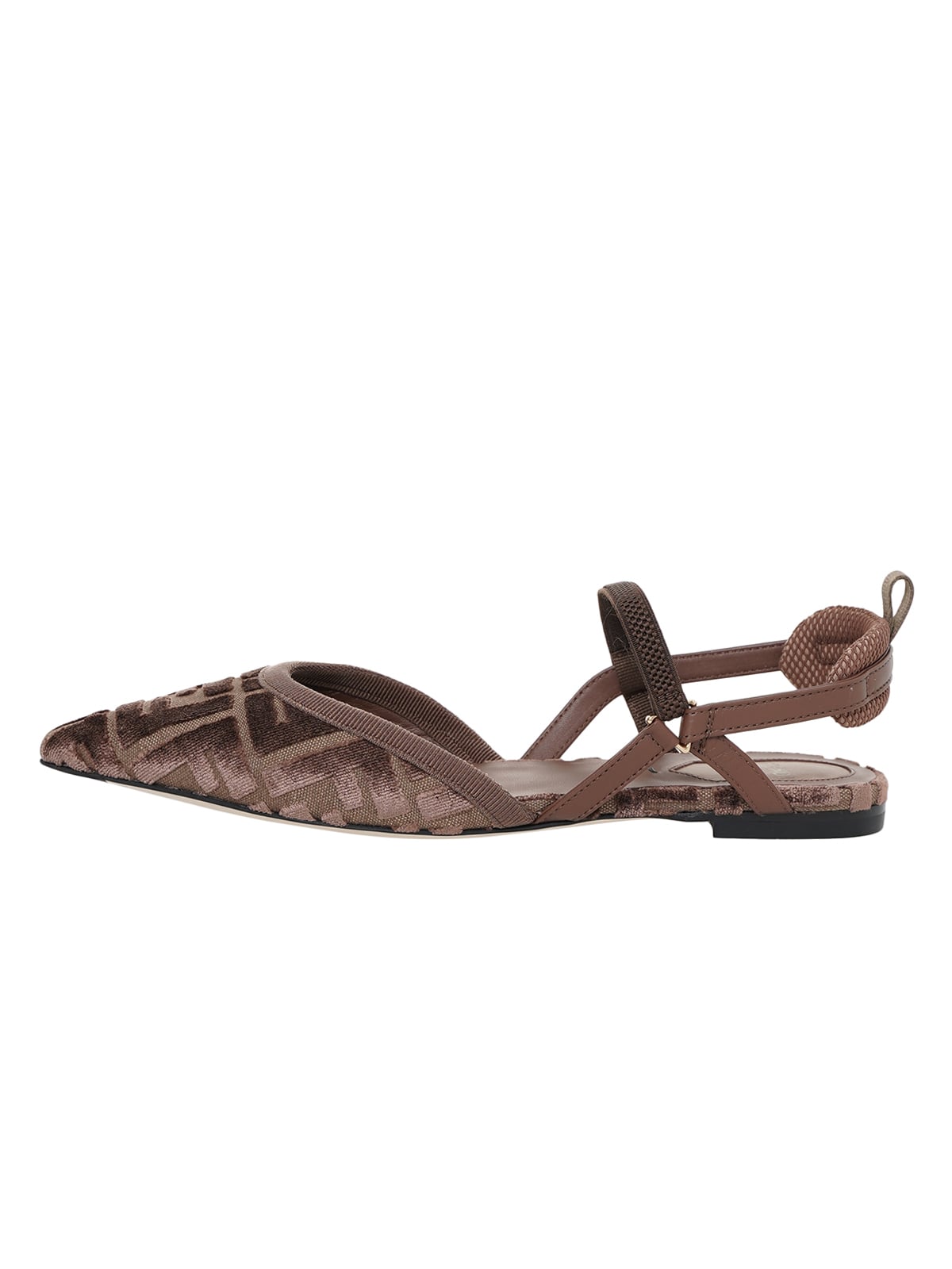Colibrì Lite Fabric Flats Brown