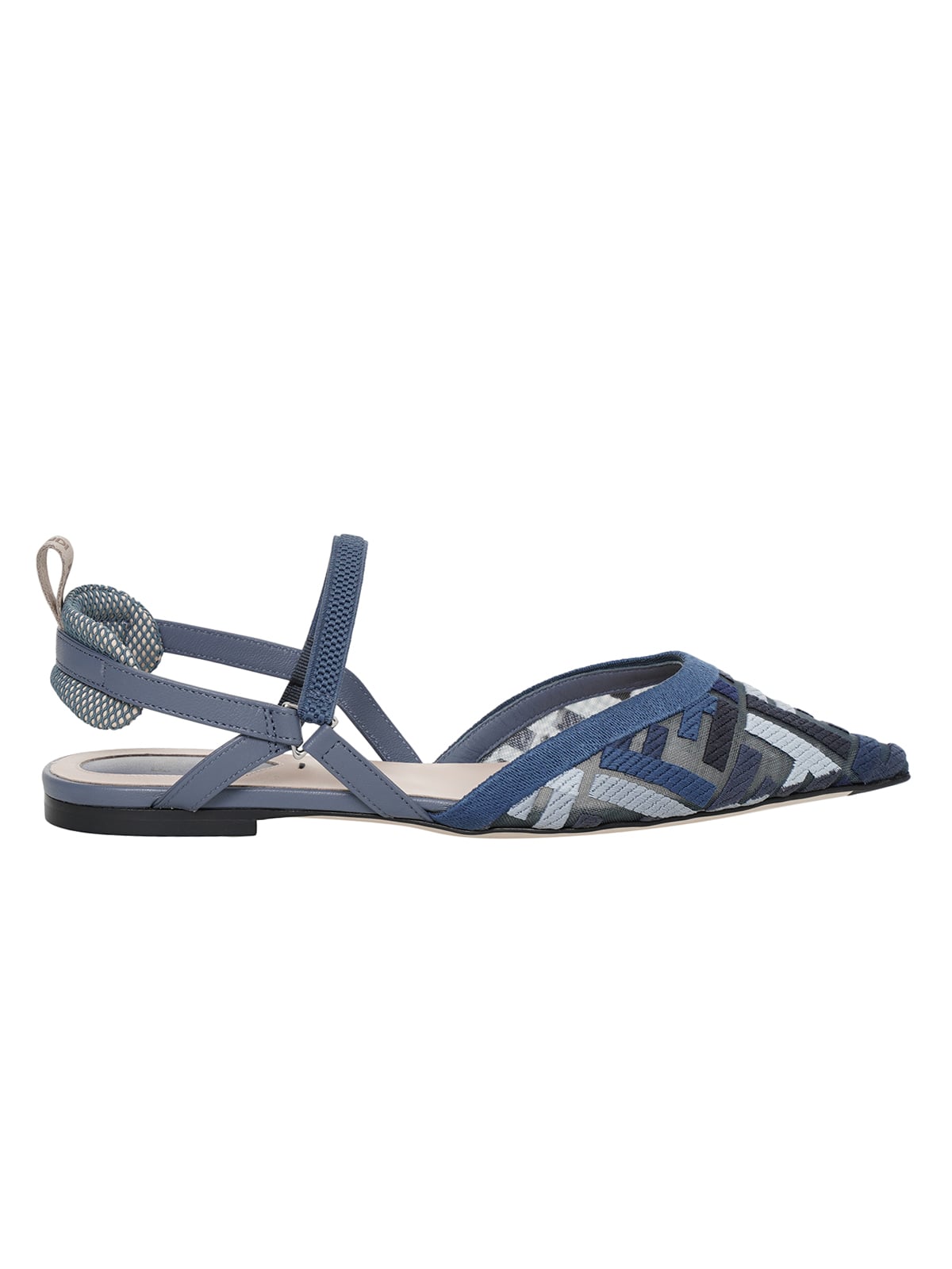 Colibrì Lite Technical Flats Fabric Blue-Fendi