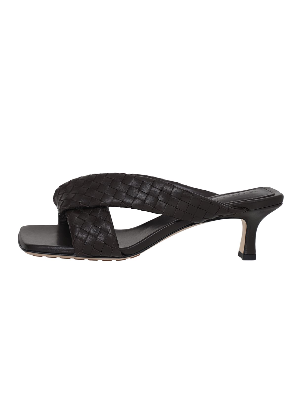 Riva Mule Heel 50mm Lambskin Fondant