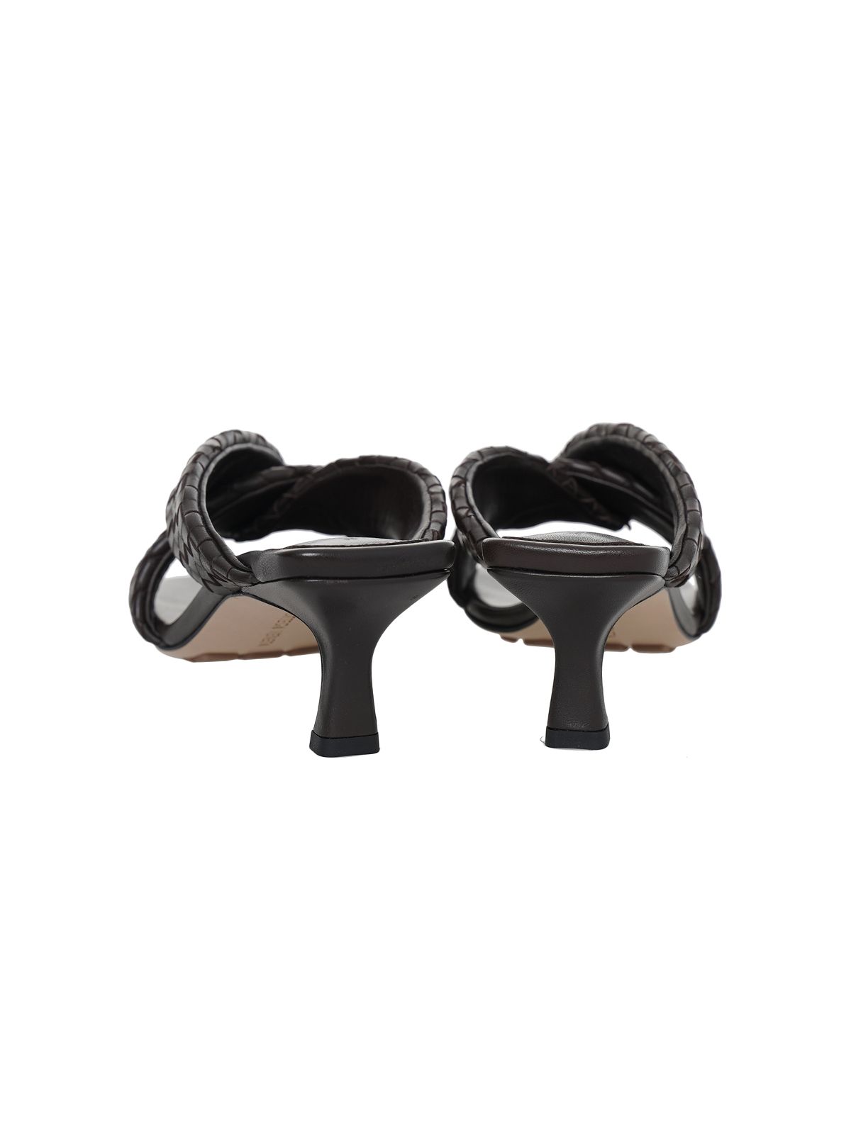 Riva Mule Heel 50mm Lambskin Fondant