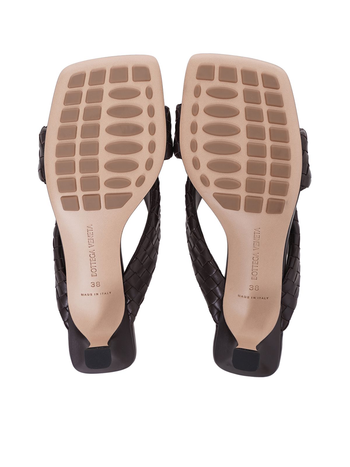 Riva Mule Heel 50mm Lambskin Fondant